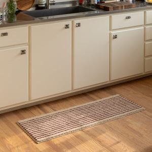 라떼브릭 와이드 자카드 러그 발매트 욕실주방논슬립120x45