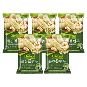 롯데 쫄깃 롤만두 180gx5개