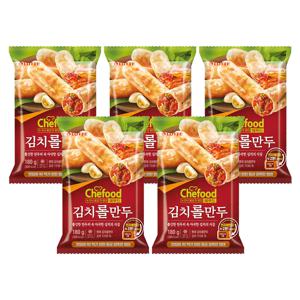 롯데 김치롤만두 180gx5개
