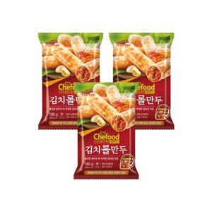 롯데 김치롤만두 180gx3개