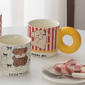 퍼피 머그컵 500ml 3color