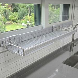 무타공 창문 창틀 걸이형 식기건조대 대형