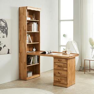 고급 엘다 원목 질감 예쁜 6단 키큰 책장 책꽂이 베이직 깔끔한 도서 선반