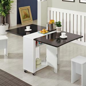 원룸 좁은 주방 공간활용 접이식 바퀴 홈바 식탁 가구 예쁜 바테이블 키친