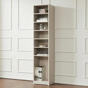 북유럽풍 깔끔한 화이트 오픈 틈새 수납장 예쁜 고급 가구 진열장 세탁실