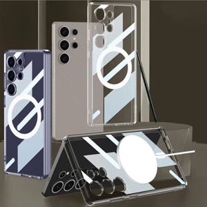 적용 갤럭시 S26 울트라 플러스 케이스 맥세이프 투명 하드