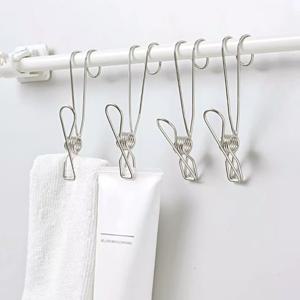 304 스테인레스 고리 집게 후크 걸이 5pcs