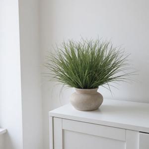 글라스 조화 식물 (+화분) 세트