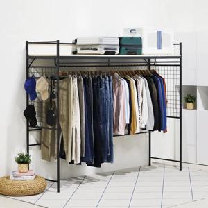 코모드i 올인원 히든 행거 선반 옷가게 옷장행거 진열선반 자취방