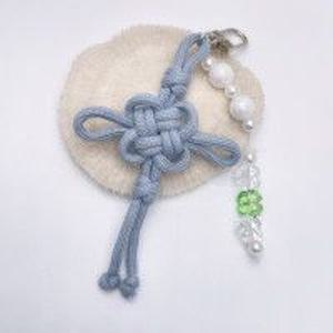 비즈 키링 만들기 전통 매듭 diy 세트 키트 공예 소품 외국인 친구 선물 학교 수업