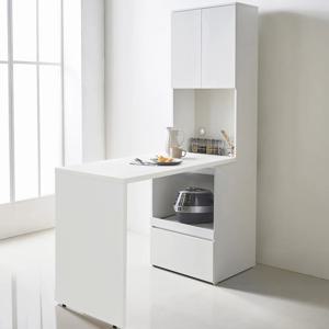 E0자재 데이아 광파오븐렌지대 수납장세트600(서랍레일형)+식탁-DVX