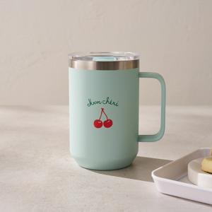 TO GO 뉴데스크 보온보냉컵 500ml 베리가든 그린