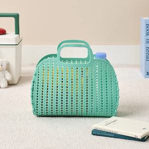 활용만점 젤리바스켓 26x11x22.5cm 스윗민트