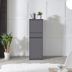 북유럽풍 모던 인테리어 3단 작은 주방수납장(400) 디자인 홈카페 예쁜