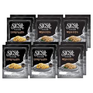 식사이론 단호박닭가슴살만두 700g x3개+메밀부추만두 700g x3개