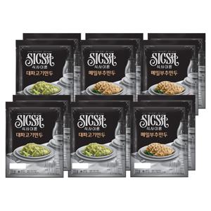 식사이론 대파고기만두 700g x3개+메밀부추만두 700g x3개