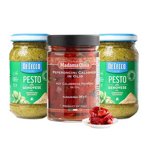 홀칼라브리즈 페퍼 260g+바질페스토 190g