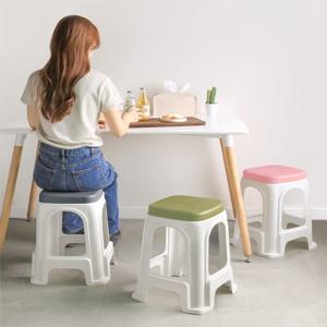 1인용 간이의자 보조 스툴 1+1