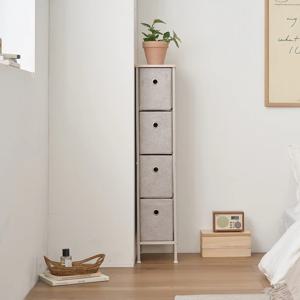 소프트 틈새 4단 서랍 W200