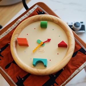 [해외] Pizza 도형 인테리어 시계 벽시계 스탠드시계