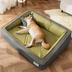 강아지 가죽 소파 고양이 쇼파 침대 애견 방석