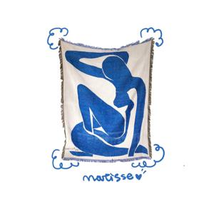 앙리 마티스 푸른 누드 코튼 소파커버/러그/블랭킷/담요