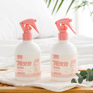 1+1 개끗한 탈취제 300ml 강아지 고양이 탈취 오줌 냄새 제거 고급향
