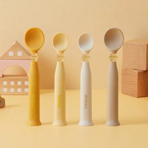 리틀럽 셀프스탠딩 실리콘 스푼 2P (LBB302)