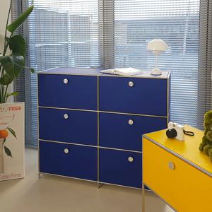 친환경 던에드워드 미드센츄리 모듈 6단 서랍장 1200 RAC529C