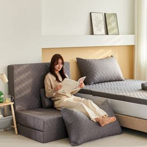 3단 접이식 단단한 허리에좋은 바닥 침대 접는 토퍼 매트리스 7cm 13cm 20cm