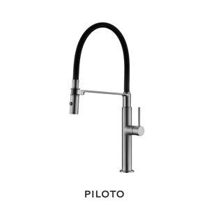 슈티에싱크7144  매트그레이 수입 원홀 주방수전