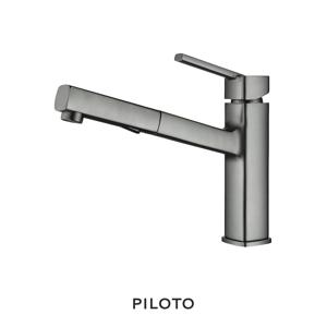 슈티에싱크31302 매트그레이 수입 원홀 주방수전