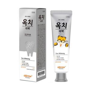 옥치 치아 미백미니치약 34g 구취케어 잇몸 입냄새 구강청결 치태제거 클로브민트향