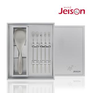 퍼주박 진공국자 두배긴 티스푼포크 6P 세트 스텐 조리도구 포크세트