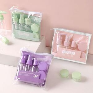 여행용 멀티 7종 공병세트 트래블 화장품 샴푸 휴대용 리필용기 펌프