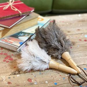 타조털 깃털 먼지털이개 차동차 실내 세차 브러쉬 책상 키보드 청소