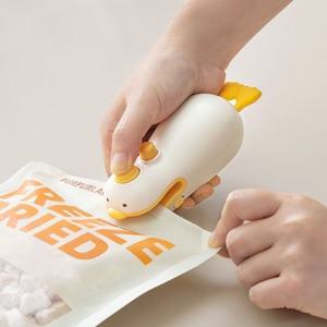 미니 실링기 비닐접착기 과자 봉지 가정용 실링기 휴대용 포장기 씰링 실링 기계 밀봉 자석