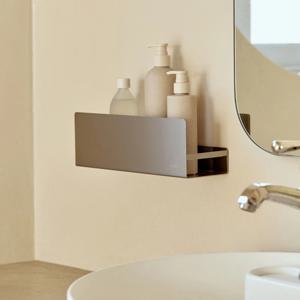 코에르 스텐 무타공 욕실선반 화장실 코너 수납 젠다이 드라이기거치대 히든