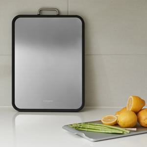 세균 냄새 색배임 걱정 NO! 양면으로 사용 가능한 304 스텐 위생 도마