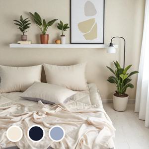 고급스러운 자카드 풍기인견, 샤이 냉감베개커버 외 여름이불&밴딩패드세트 SS/Q/K 3컬러