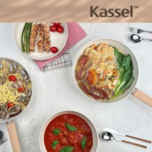 인덕션 스톤크림 세라믹 코팅 후라이팬 4종세트