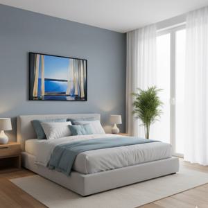 앨리스 달튼 브라운 - Long Golden Day 무반사코팅 물결 바다풍경 힐링 그림액자