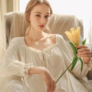 루시아 원피스 잠옷 북유럽풍 공주 파자마 홈웨어