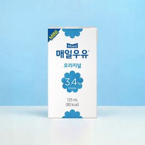 매일우유 멸균 오리지널 미니 125ml 48팩