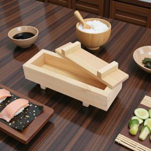 일본 이치하라 나무 사각 일자형 김밥틀 무스비 김밥몰드