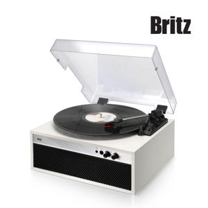 BZ-AP40BT (화이트) 턴테이블 블루투스 스피커 / RCA 출력 / AUX입력