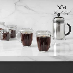 키스 오브 크리스탈 머그 뚜껑&받침 2인조 4p세트