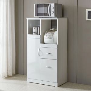 하이렌지 콤보 수납장 렌지대 밥솥 선반 원룸 1인 주방 북유럽 화이트 650