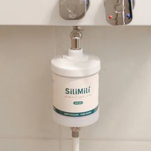 실리밀리 유산균 품은 9단계 대용량 정수 샤워필터 (6개월 항균 비타민필터 올인원)