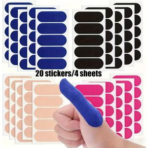 TEMU 통기성 좋고 유연한 탄성 손가락 테이프 (20개입, 50개입 또는 100개입) - 남녀 공용 엄지 테이프 포함 스포츠 근육 지지, 손가락 보호대가 있는 볼링 추가 기능 등에 적합